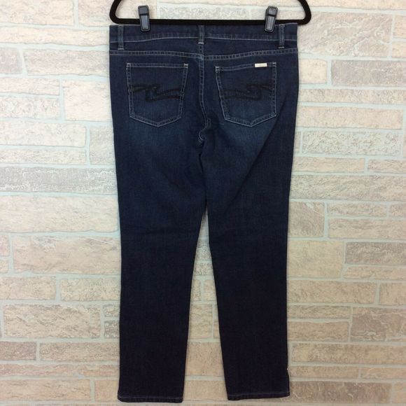 White House Black Market Womens Jeans Ankle Noir 4 - Picture 6 of 8